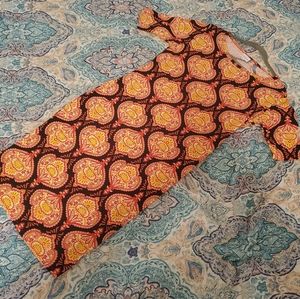 Lularoe Julia Large NWOT boho medallions